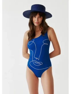 Badpak blauw