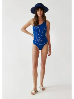 Badpak blauw