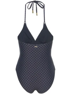 Badpak donkerblauw
