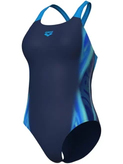 Badpak donkerblauw/blauw