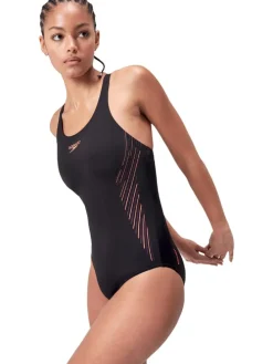 Badpak ''Eco Endurance+'' zwart/oranje