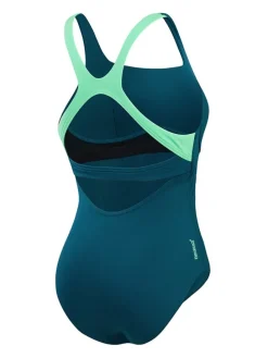 Badpak "Eco+ Flex" blauw/groen