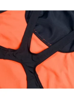Badpak ''Eco+'' zwart/oranje