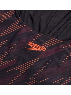 Badpak ''Eco+'' zwart/oranje