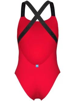 Badpak rood/zwart