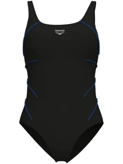 Badpak zwart/blauw