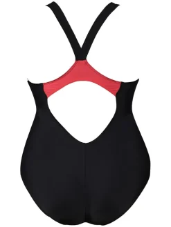Badpak zwart/rood