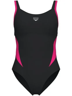 Badpak zwart/roze