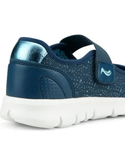 Ballerina's donkerblauw