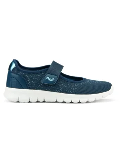 Ballerina's donkerblauw