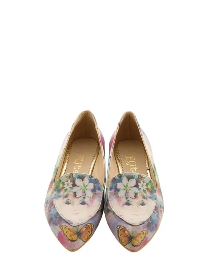 Ballerina's meerkleurig