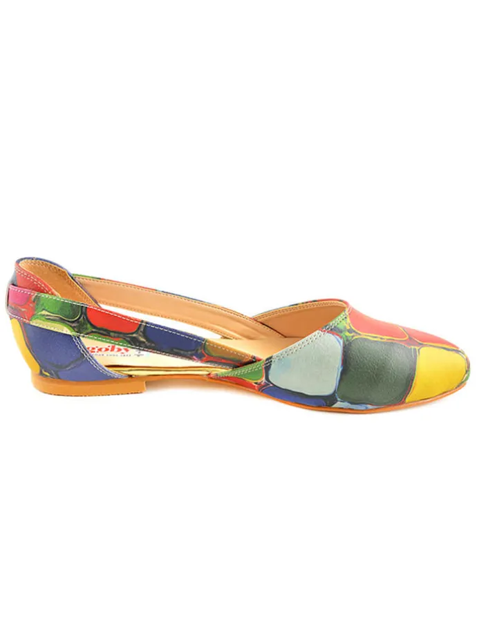 Ballerina's meerkleurig