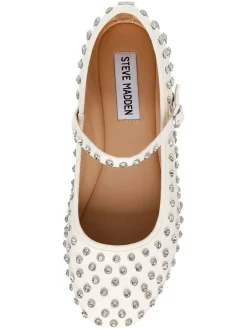 Ballerina's met bandje wit