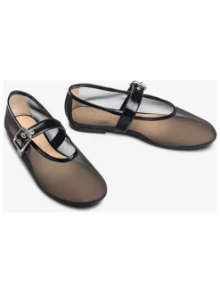 Ballerina's met bandje zwart