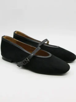 Ballerina's met bandje zwart