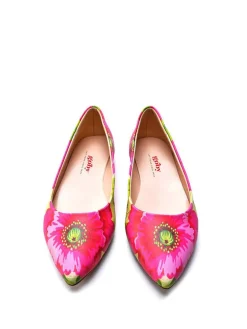 Ballerina's roze/groen