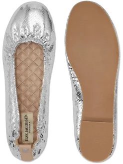 Ballerina's zilverkleurig