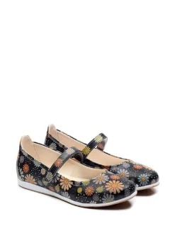 Ballerina's zwart/meerkleurig