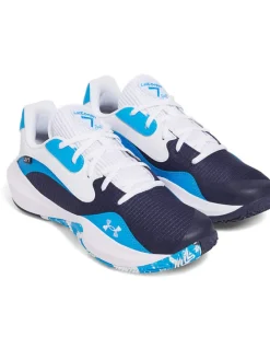 Basketbalschoenen blauw/donkerblauw/wit