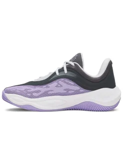 Basketbalschoenen "Curry Splash 25" grijs/paars