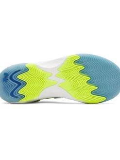 Basketbalschoenen groen/blauw