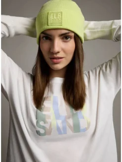 Beanie "Bea" limoengroen