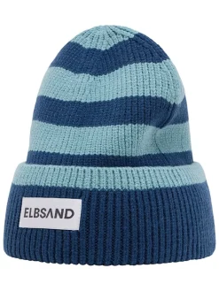 Beanie "Norid" donkerblauw/lichtblauw