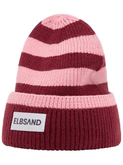 Beanie "Norid" rood/roze