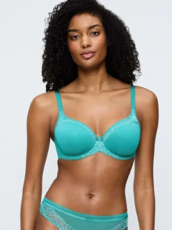 Beugelbeha "Beauty Lily" turquoise