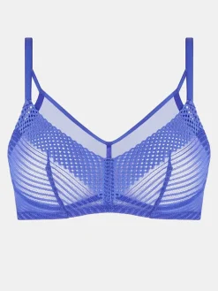 Beugelbeha blauw