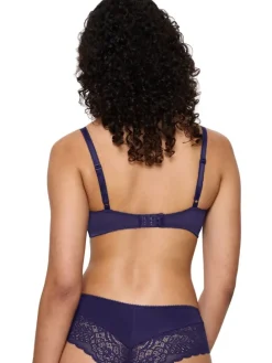 Beugelbeha donkerblauw