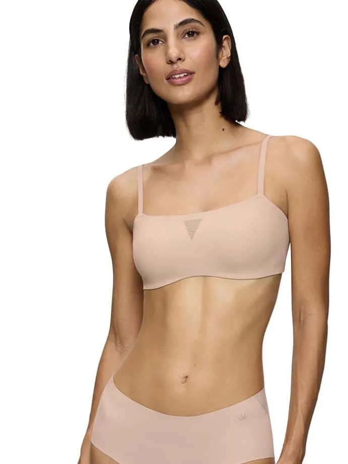 Beugelloze beha "Flex Smart" beige