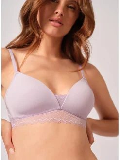 Beugelloze beha violet