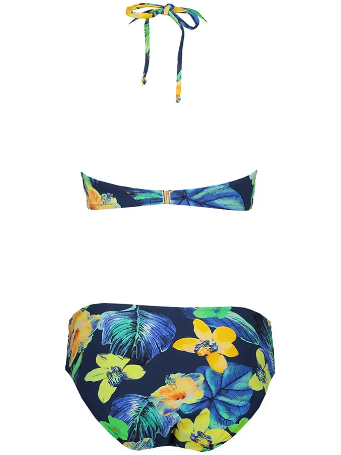 Bikini blauw/groen