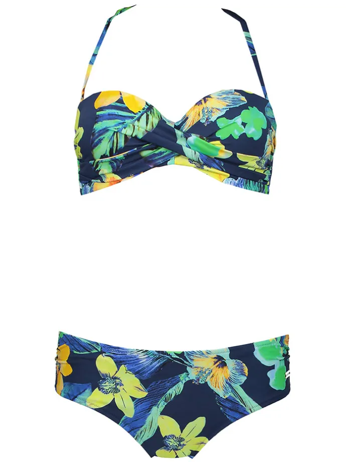 Bikini blauw/groen