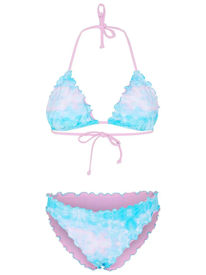 Bikini lichtroze/lichtblauw