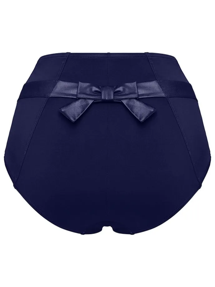 Bikinislip "Cache Coeur" donkerblauw