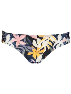 Bikinislip donkerblauw/oranje