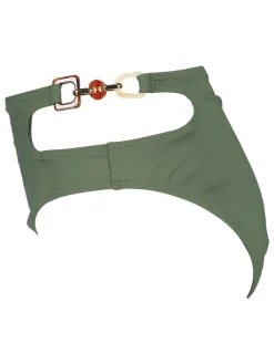 Bikinislip olijfgroen