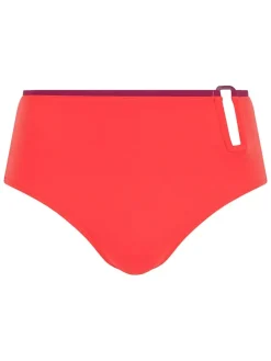 Bikinislip rood/paars