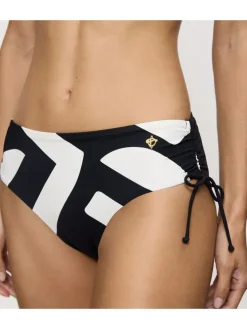 Bikinislip "Summer Allure" zwart/wit