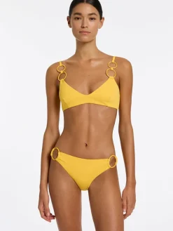 Bikinitop geel