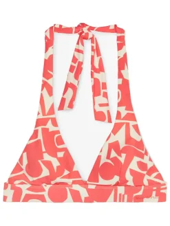 Bikinitop roze/crème