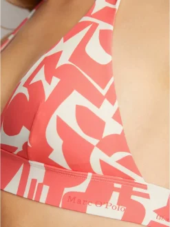Bikinitop roze/crème