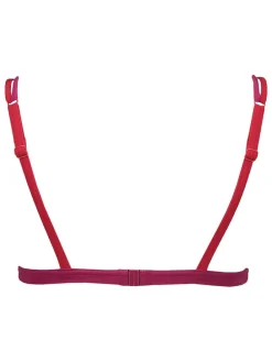 Bikinitop "Yella" oranje/roze
