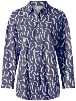 Blouse blauw