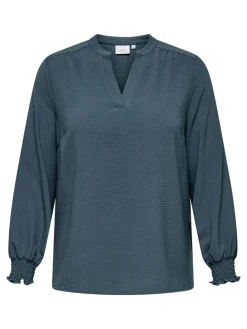 Blouse blauw