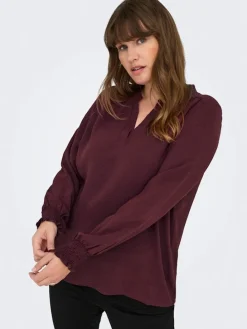 Blouse bordeaux