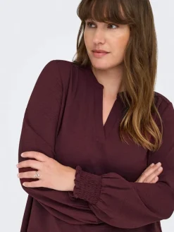 Blouse bordeaux