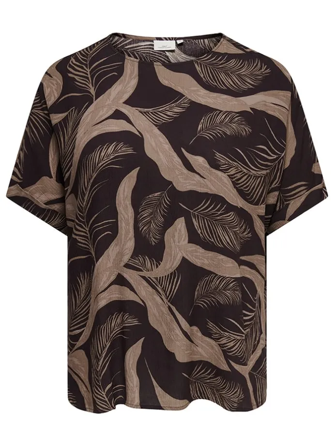 Blouse bruin